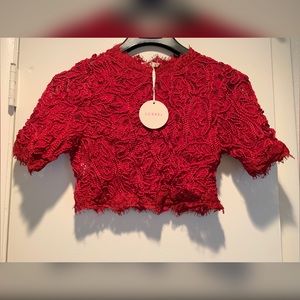 SALE! Red crop top